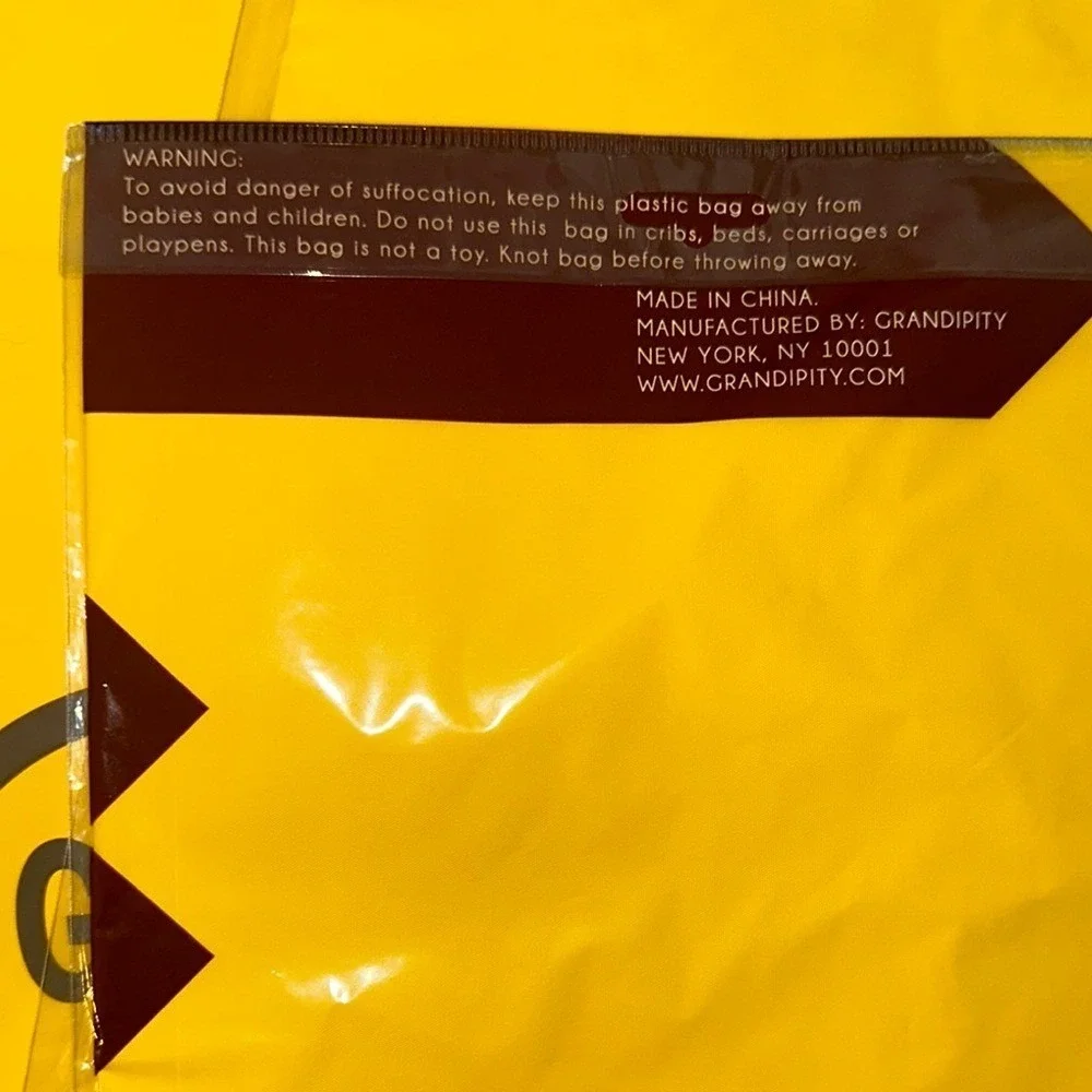 Grandipity Yellow Plastic Table Runner 14x108 Disposable Tablecover 4 Pack